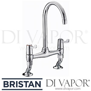 Bristan VAL BRDSM C CD Lever Bridge Sink Mixer with 3 Inch (76mm) Levers Spare Parts